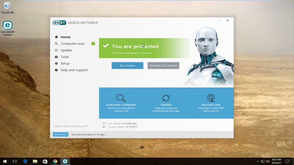 ESET NOD32 Antivirus Free Download