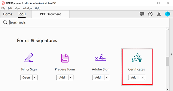 How to Sign a PDF File with Adobe Acrobat
