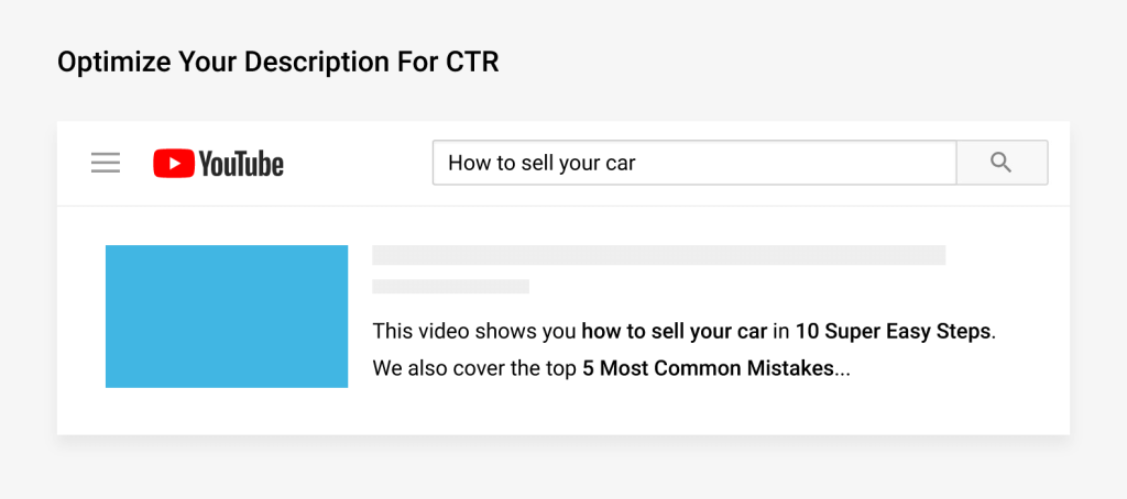 Optimize Video Description