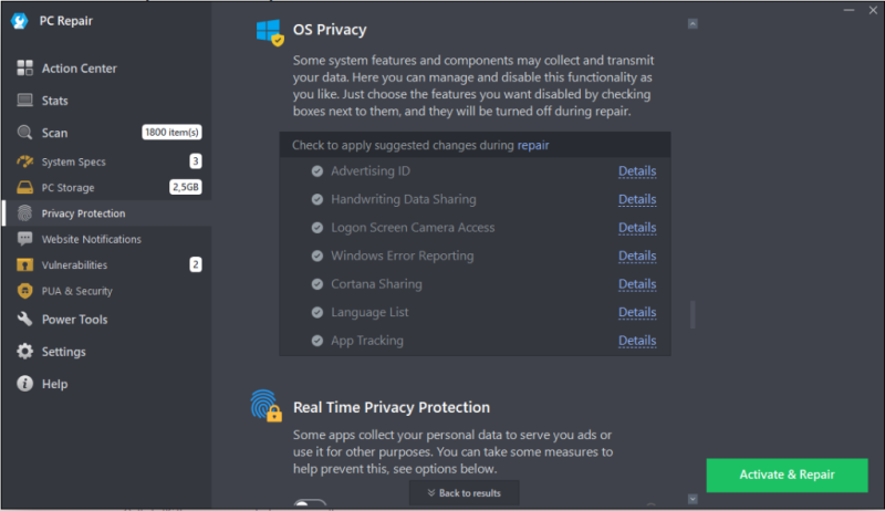 Privacy Tool