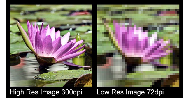 Reducing resolution: