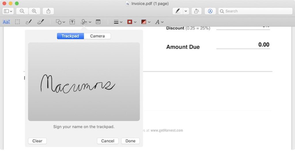 How to Sign a Document Using macOS Preview?
